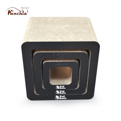 Kinchla New Launched Corrugated Cat Scratcher Toy Board Cat Cardboard Scratch