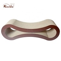 Kinchla Supply Figure 8 Shape Corrugated Cat Scratcher Lounge Cat Scratcher