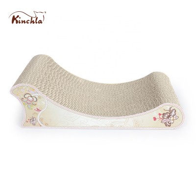 Durable Cardboard Cat Scratcher Scratch Board From Kinchla Factory